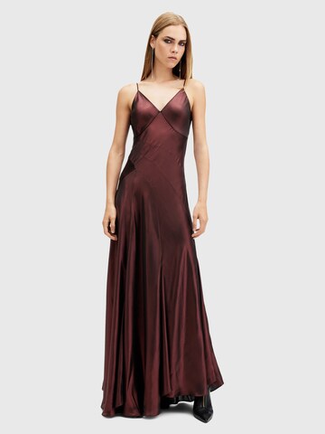 Robe de soirée 'LILI' AllSaints en rouge : devant