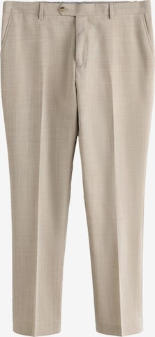 smėlio Next Prigludęs Kelnės su kantu 'Nova Fides Signature': priekis