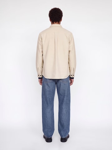JACK & JONES Comfort Fit Hemd in Beige