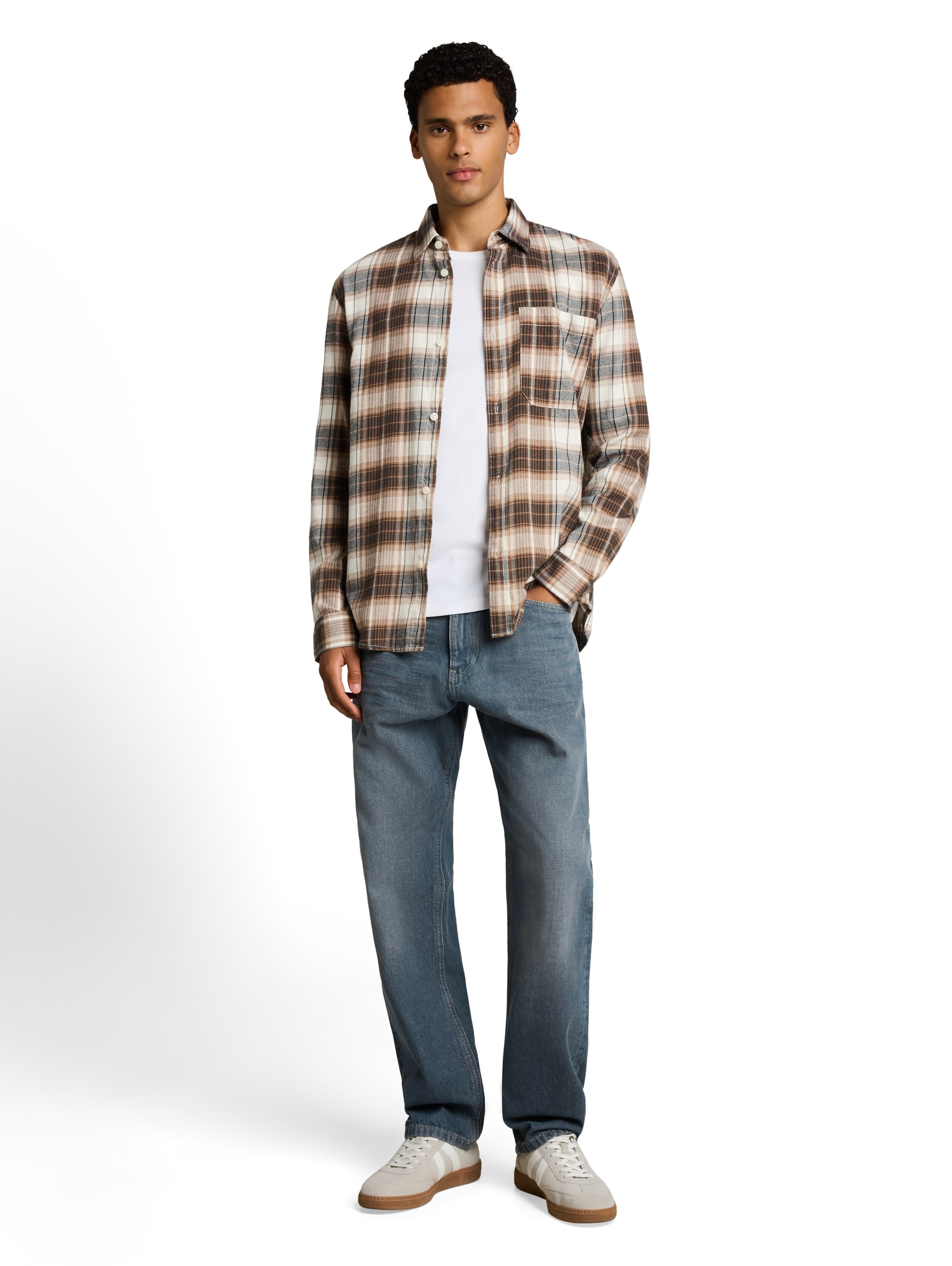 TOM TAILOR DENIM Loosefit Jeans 'WAYLEN' in Blau