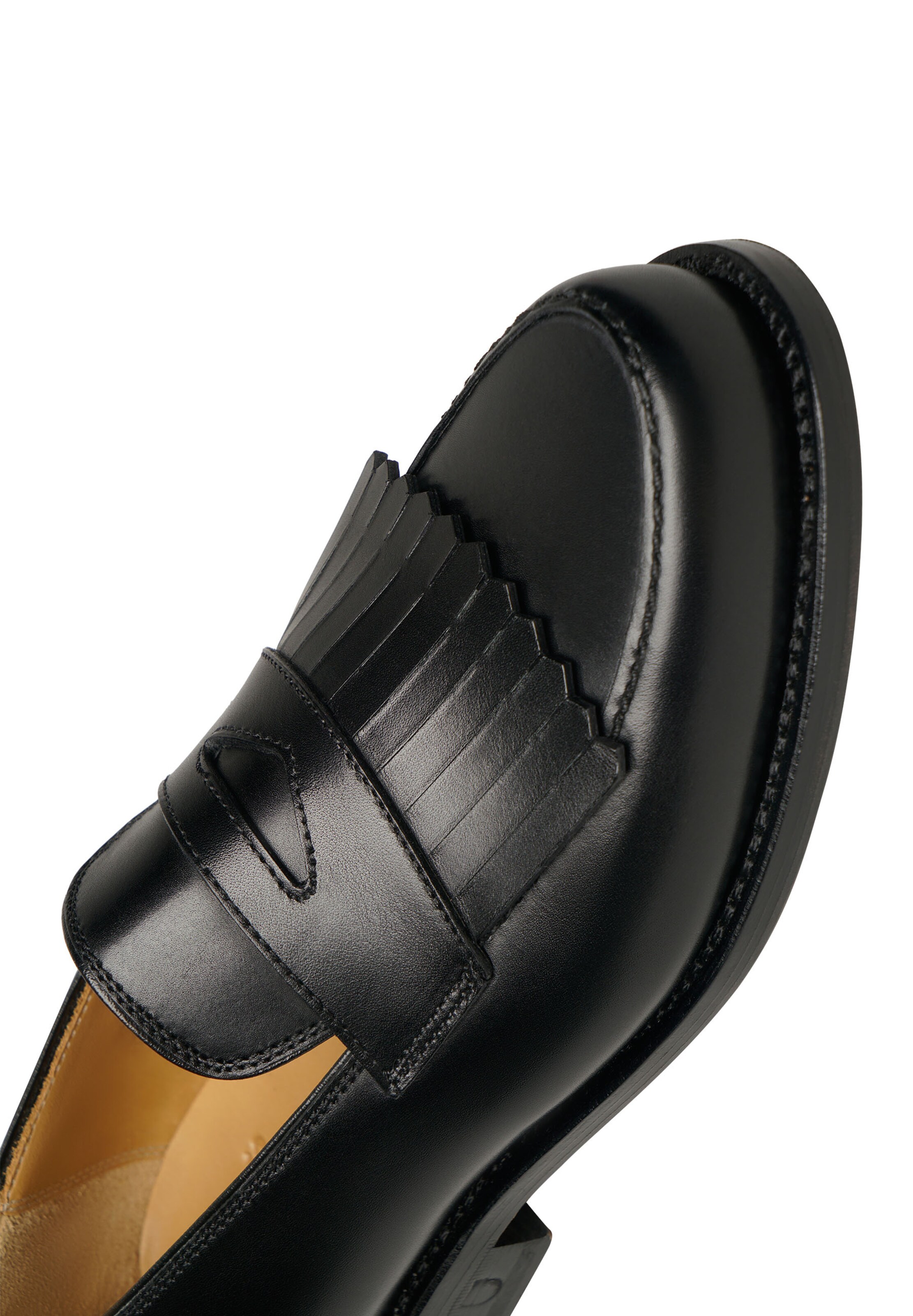 Henry Stevens Classic Flats 'Amelia FL' in Black