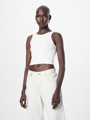 Pepe Jeans - Top 'ANASTASIA' em branco: frente