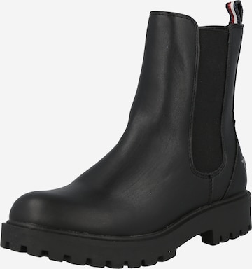 TOMMY HILFIGER Chelsea Boots in Schwarz: front