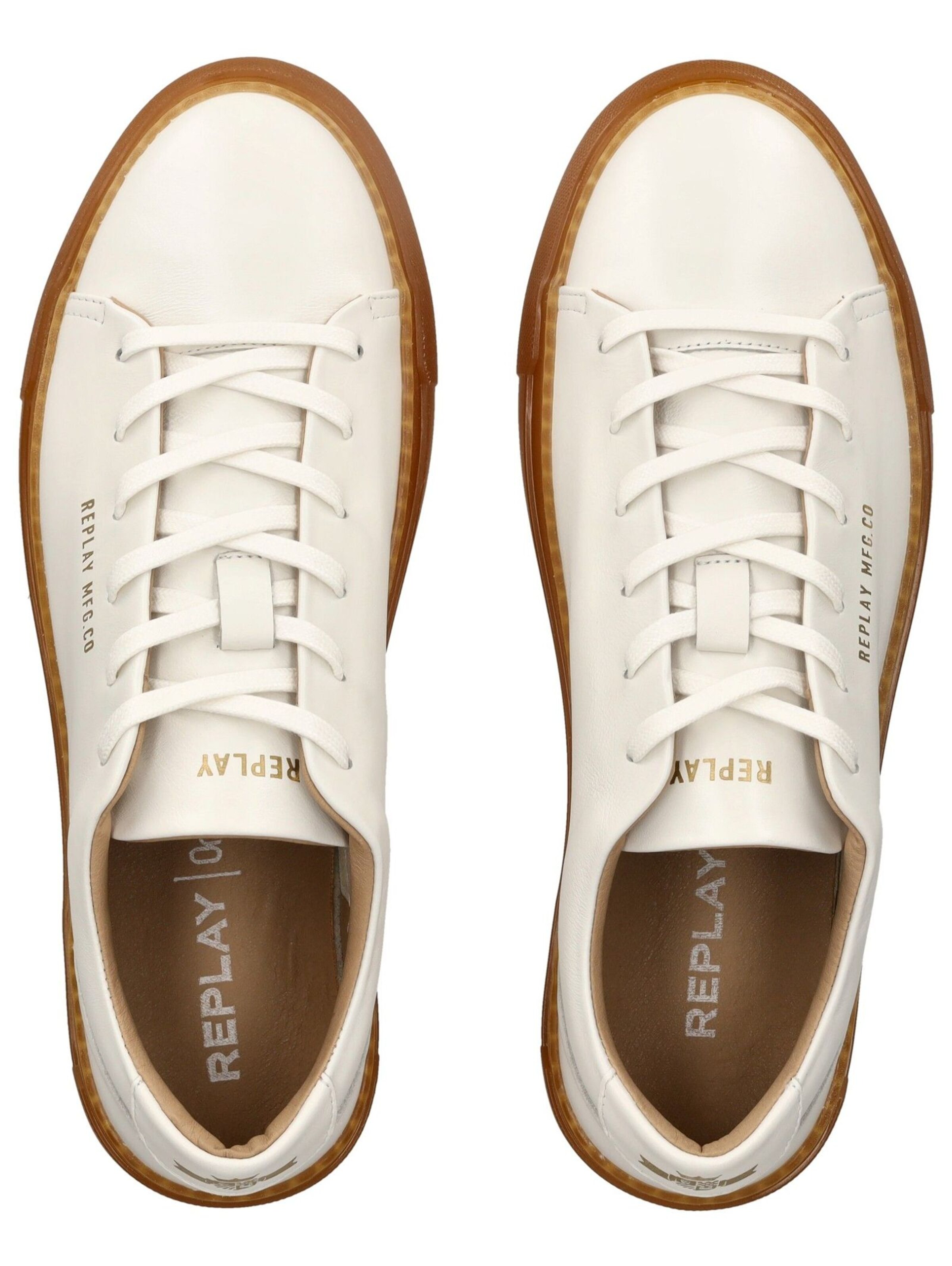 REPLAY Sneakers laag in Wit