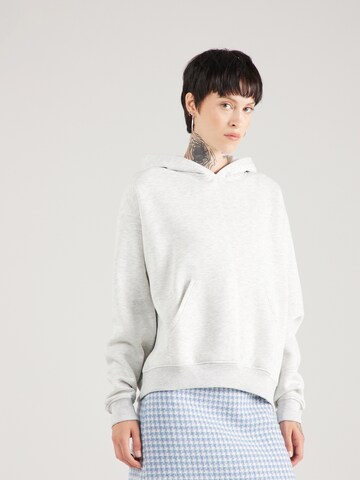 Gina Tricot Sweatshirt in Grijs: voorkant