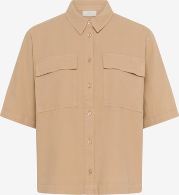 Chemisier 'KA Naya Liah' Kaffe en beige : devant