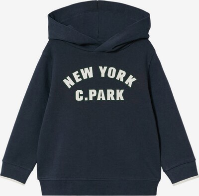 MANGO KIDS Sweatshirt 'Park' in de kleur Navy / Wit, Productweergave