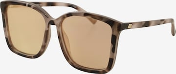 LE SPECS Sonnenbrille One Size in Braun: Vorderseite
