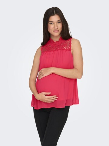 Haut Only Maternity en rose : devant