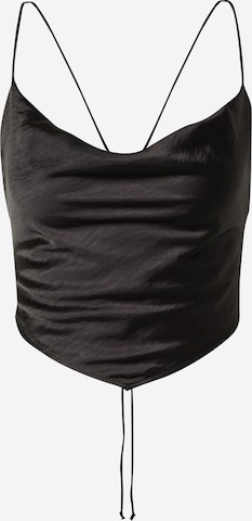 Gina Tricot Top in Zwart: voorkant