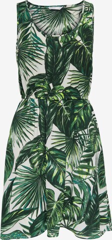 Robe 'Sara' ONLY en vert : devant