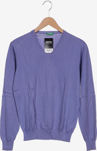 UNITED COLORS OF BENETTON Sweater & Cardigan in M in Purple: front