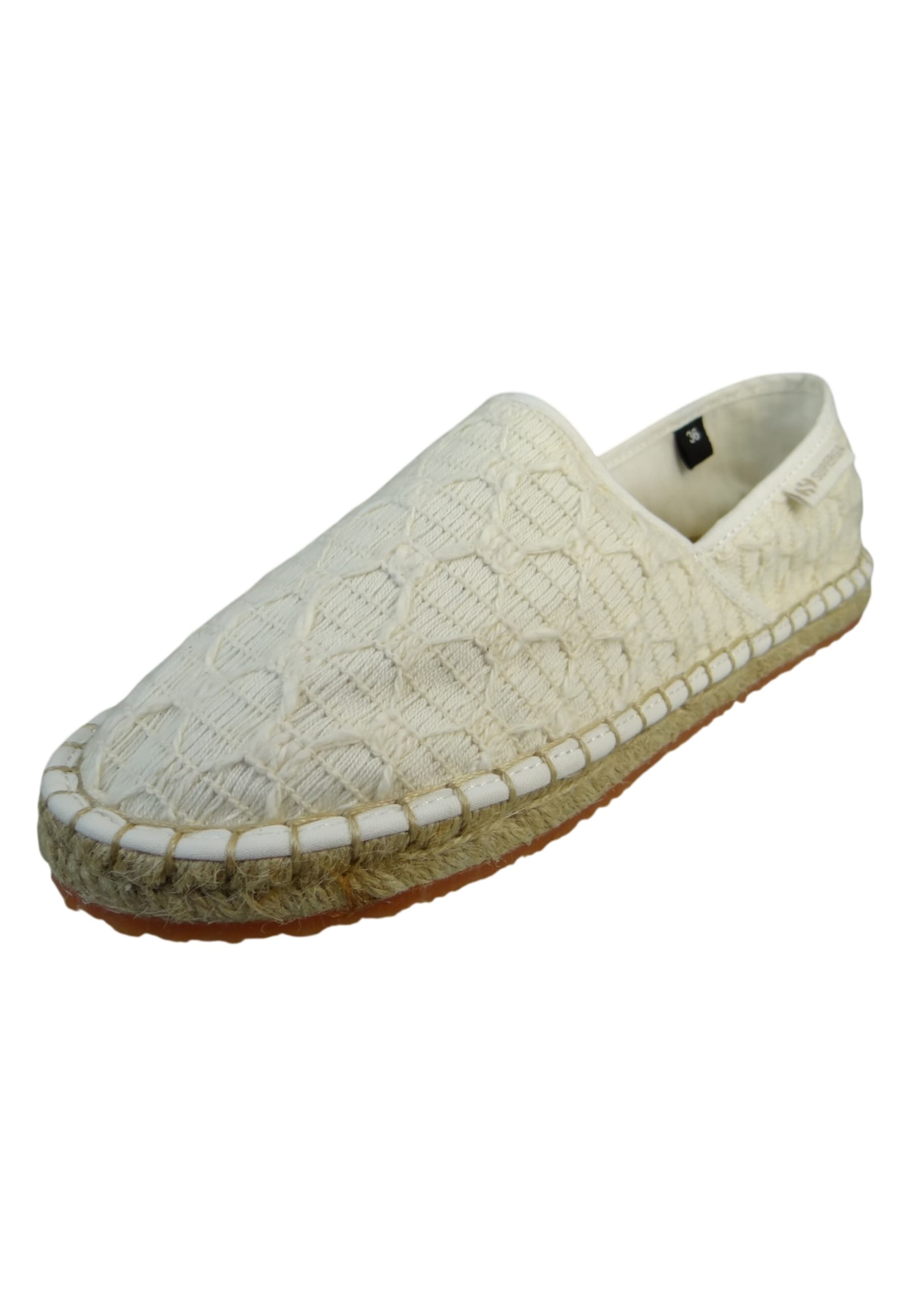 Espadrilles SUPERGA en blanc