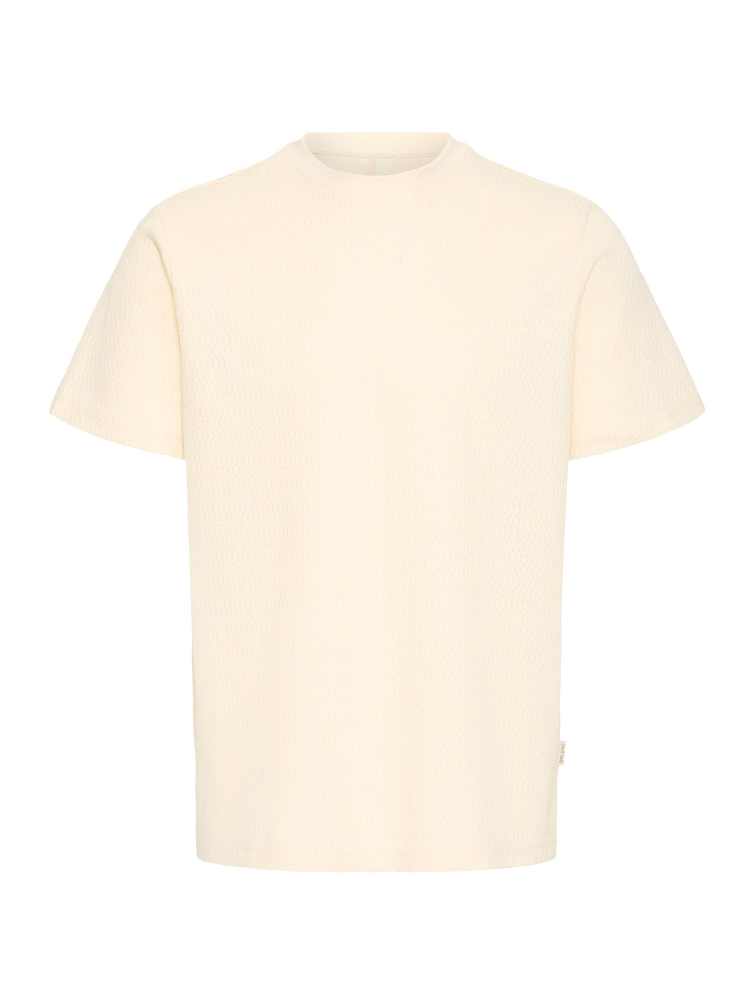 BLEND Shirt ' BHEswin ' in Beige: voorkant