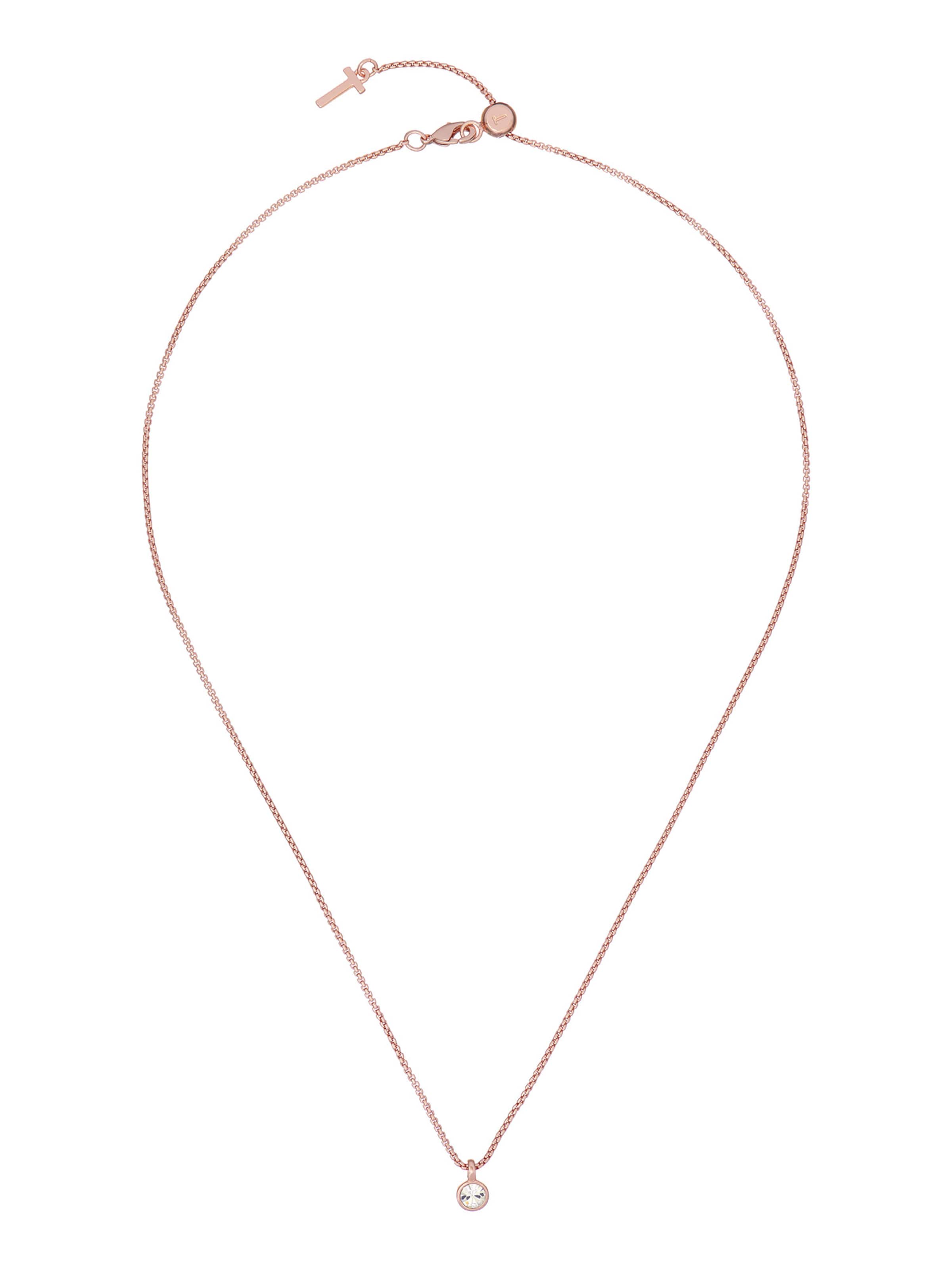 Ted Baker Necklace 'SININAA' in Gold: front