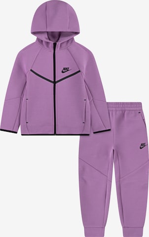 rožinė Nike Sportswear Treningas 'TECH FLEECE': priekis