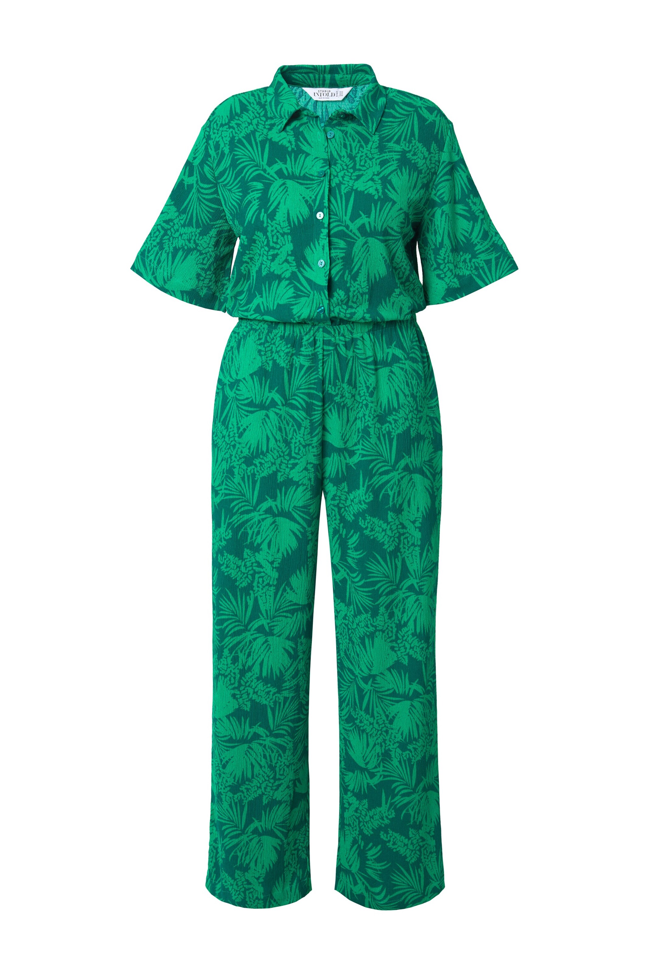 Studio Untold Jumpsuit in Grün: Vorderseite