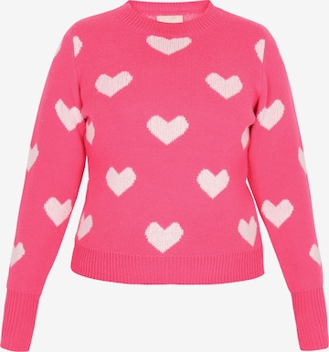 Jalene Trui in Roze: voorkant