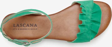 LASCANA Strap Sandals in Green