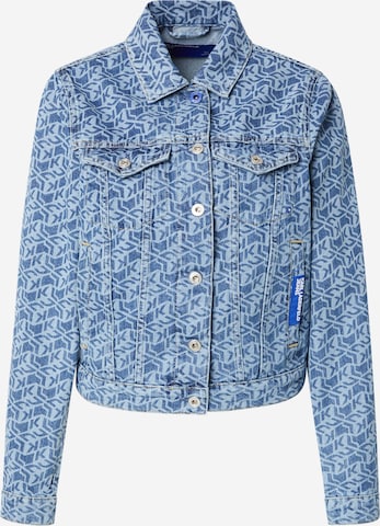 Karl LagerfeldPrijelazna jakna - plava boja: prednji dio