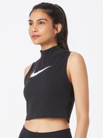 Nike Sportswear Top in Zwart: voorkant