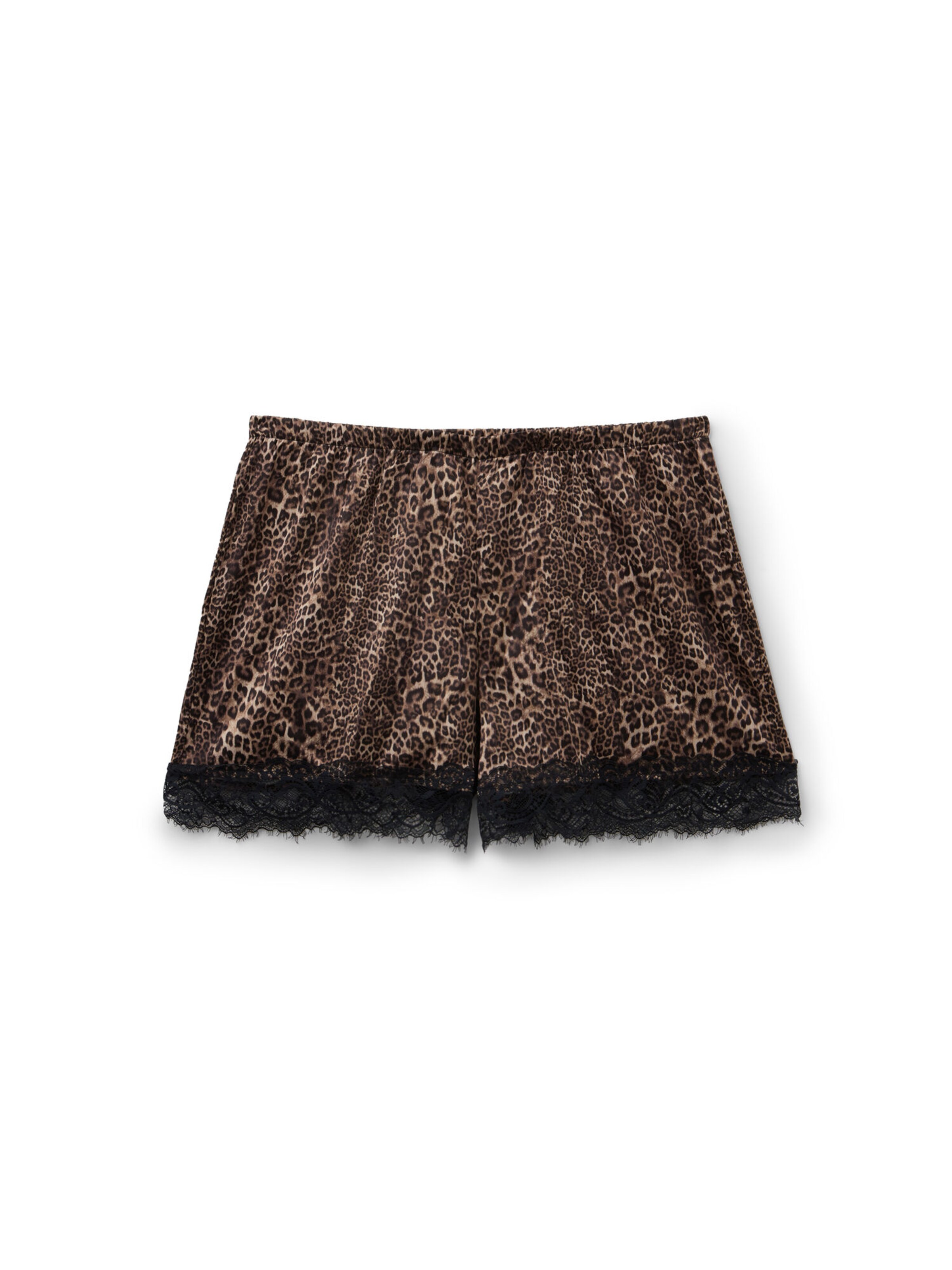 Tezenis Pajama Pants in Brown: front