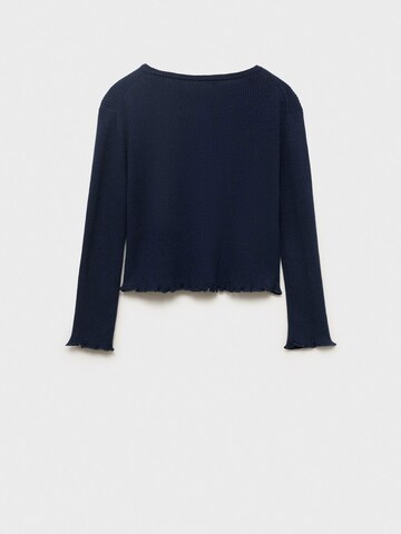 MANGO KIDS Knit cardigan 'LYRA' in Blue