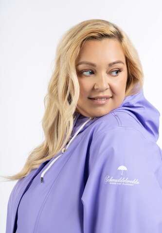 Schmuddelwedda Raincoat in Purple