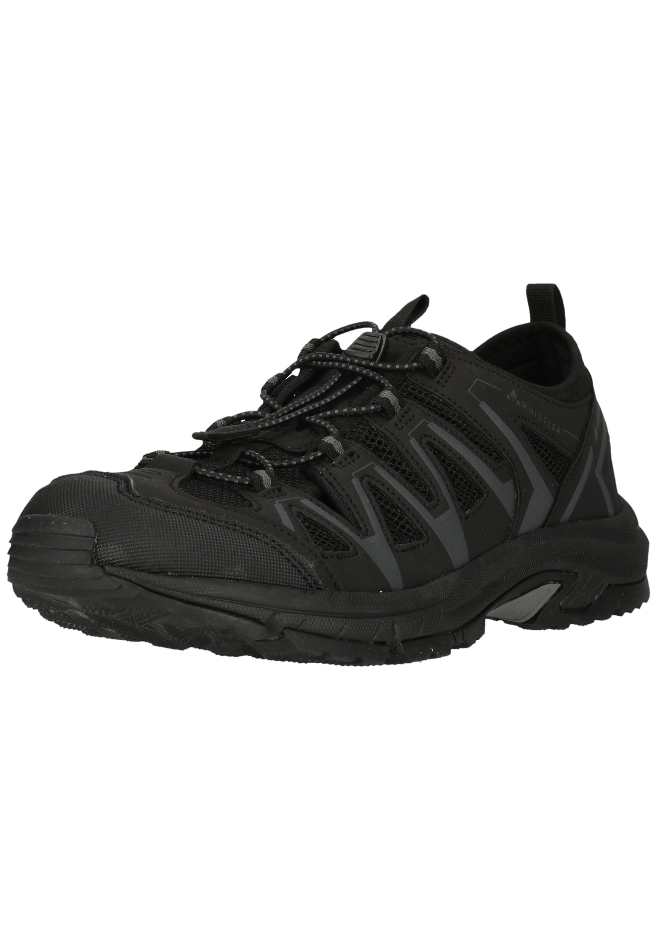 Whistler Low shoe 'Puente' in Black: front