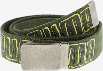 PUMA Gürtel One Size in Grün: Vorderseite