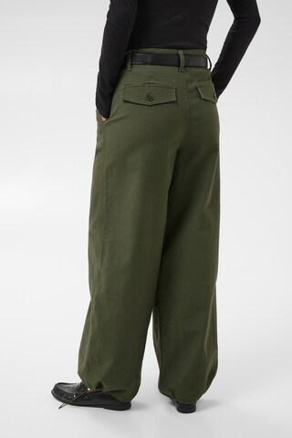 Part Two - regular Pantalón en verde