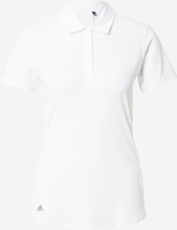 ADIDAS GOLF Funkcionalna majica | bela barva: sprednja stran