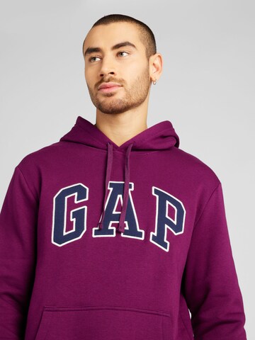 GAP Sweatshirt 'HERITAGE' in Purple