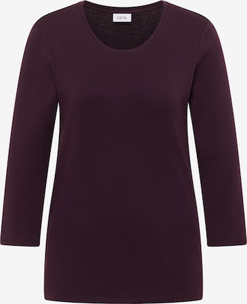 CECIL Shirt in Lila: Vorderseite