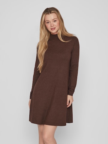VILA Dress 'Comfy' in Brown: front