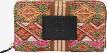 CODELLO Wallet in Brown: front