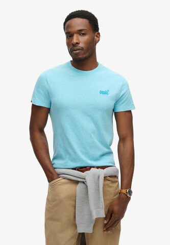 Maglietta 'Vintage' di Superdry in blu: frontale