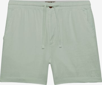 Superdry & Co Regular Broek 'Merchant Store' in Groen: voorkant
