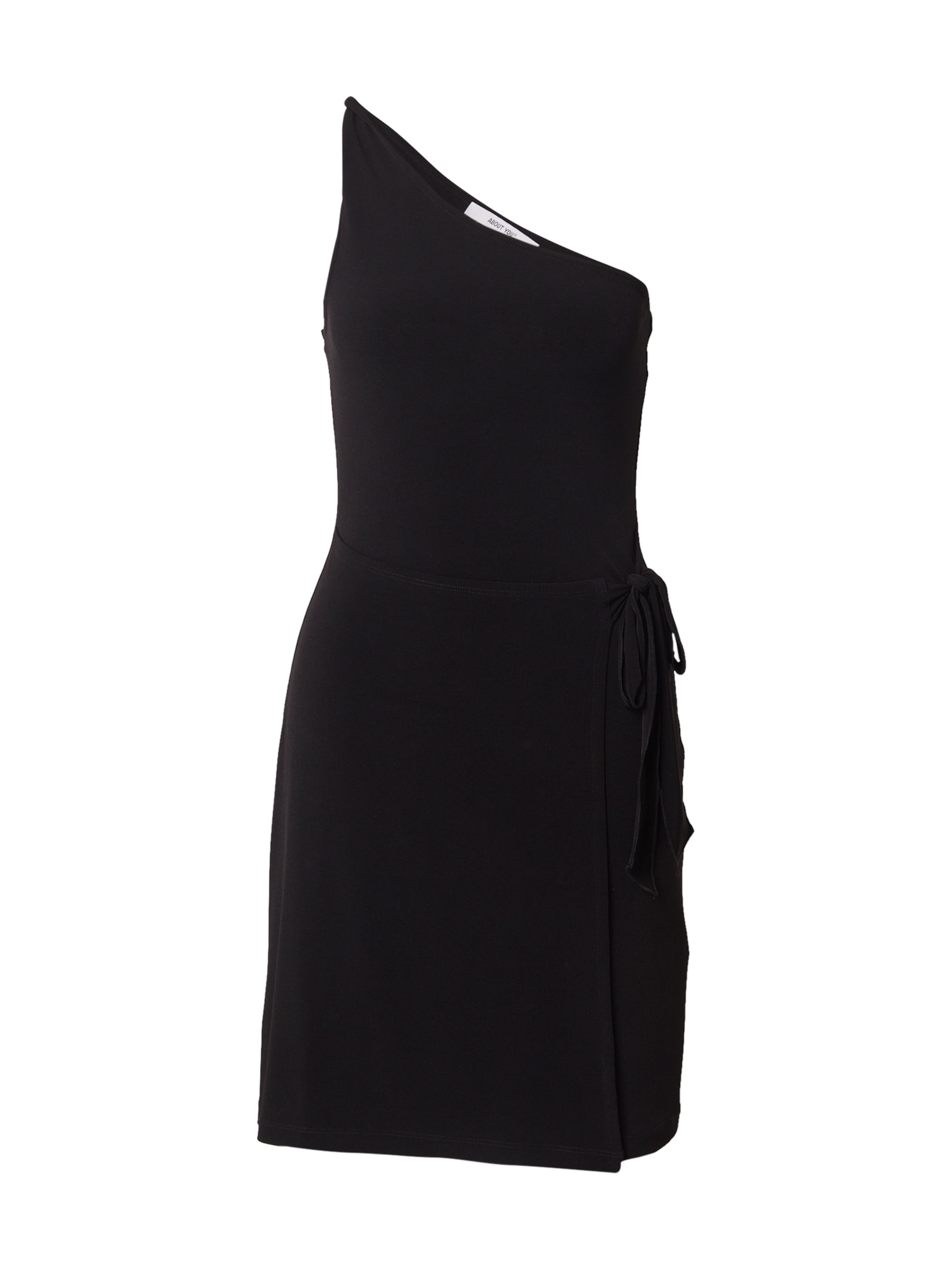 Robe 'Natalia' ABOUT YOU en noir : devant
