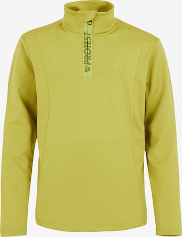 PROTEST Sports sweatshirt 'WILLOWY JR' in Green: front