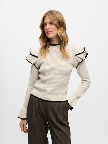 OBJECT Sweater 'OBJAKI' in White: front