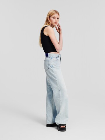 KARL LAGERFELD JEANS Loosefit Jeans i blå