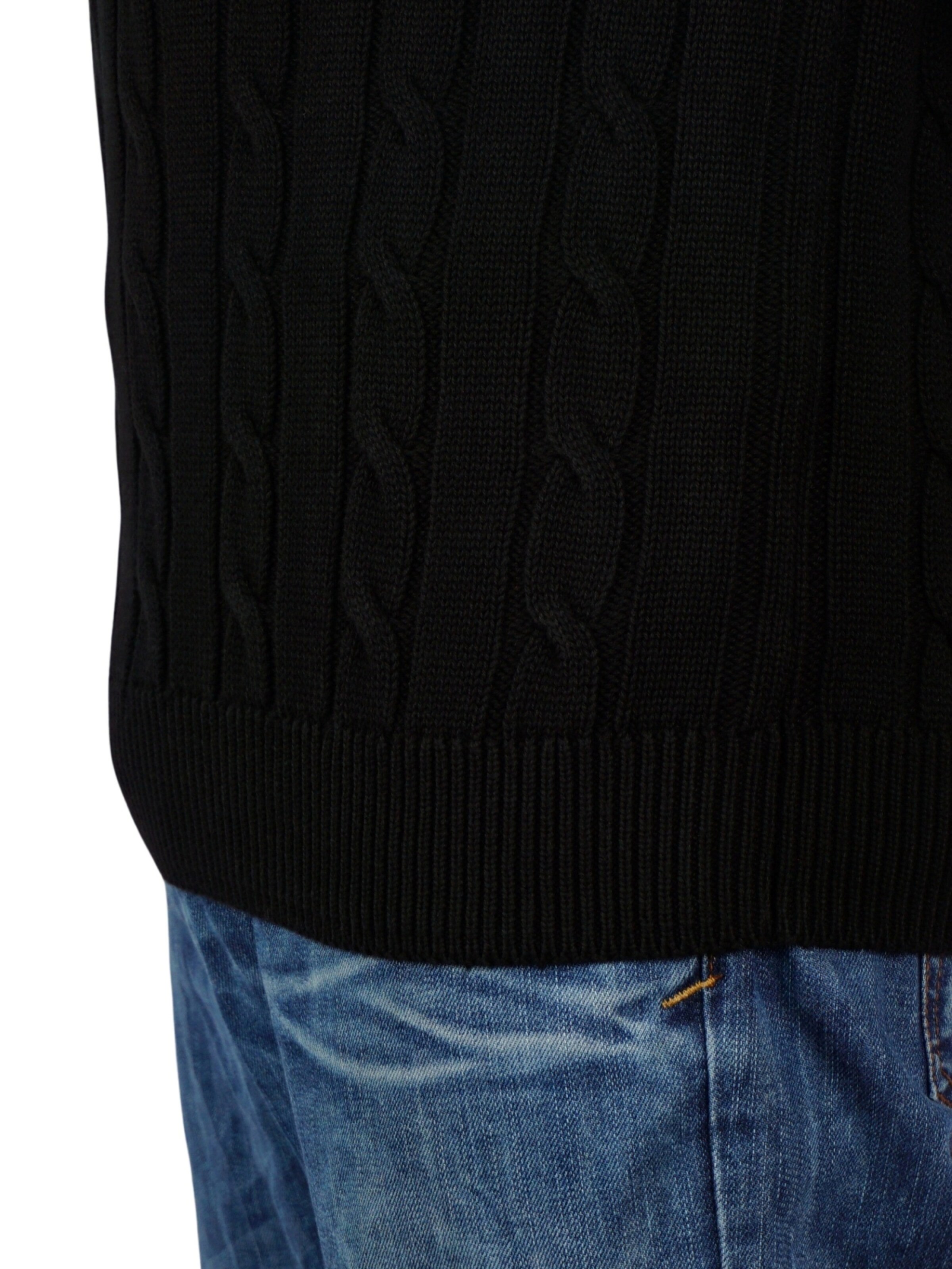 U.S. POLO ASSN. Pullover i sort