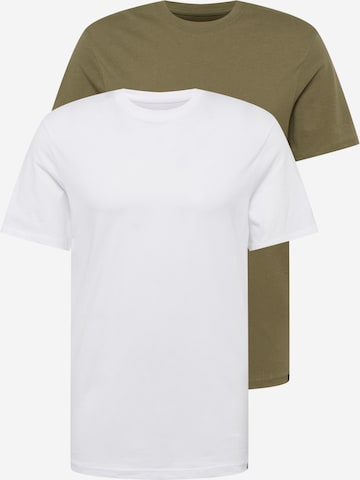 WRANGLER Bluser & t-shirts i grøn: forside