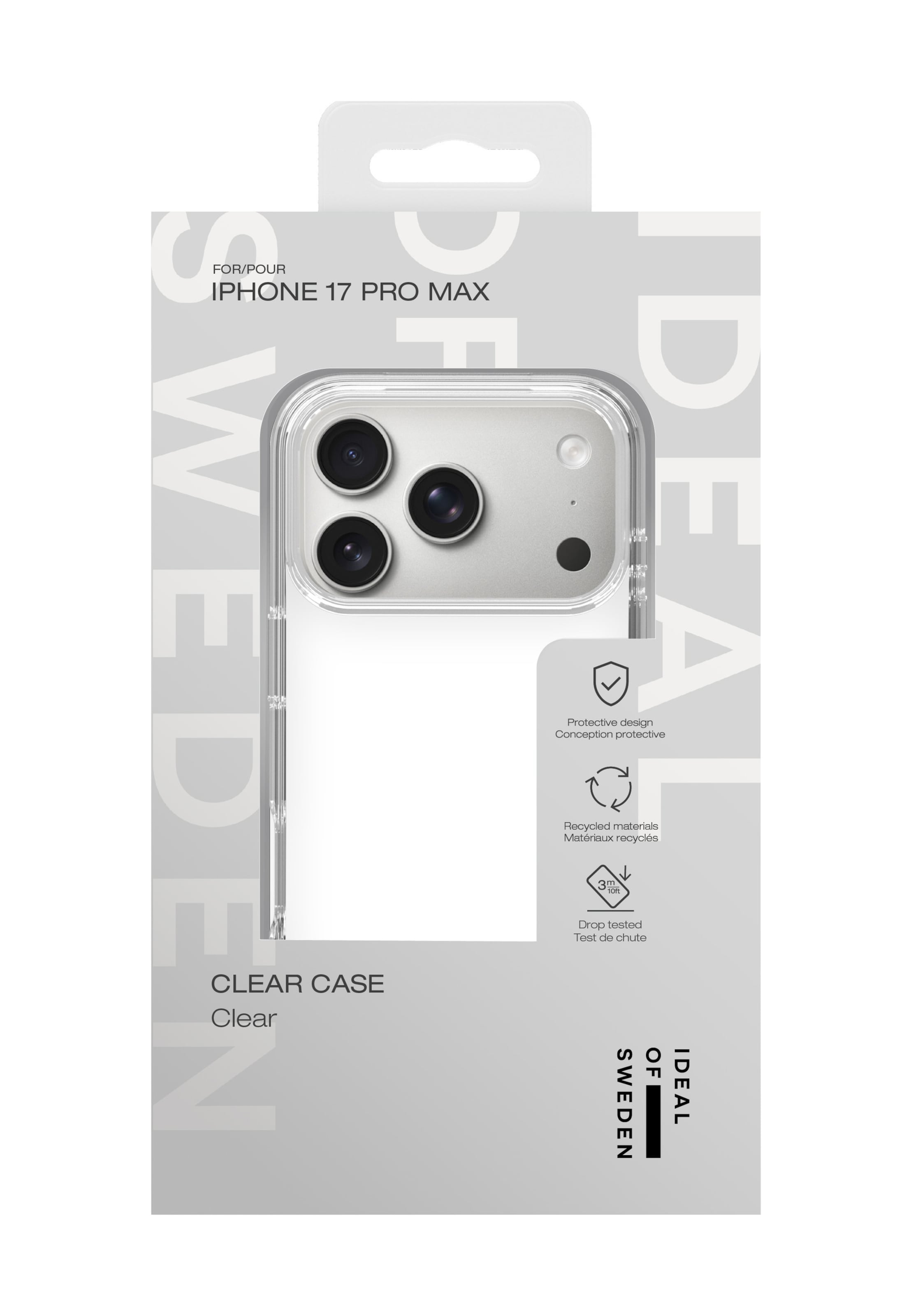 iDeal of Sweden Smartphonehoesje 'iPhone 17 Pro Max' in Transparant