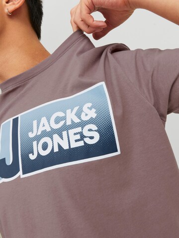 JACK & JONES Shirt in Purple