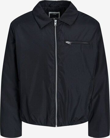 JACK & JONES Overgangsjakke 'Coach ' i sort: forside