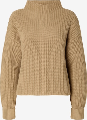 SELECTED FEMME Pullover in Braun: predná strana