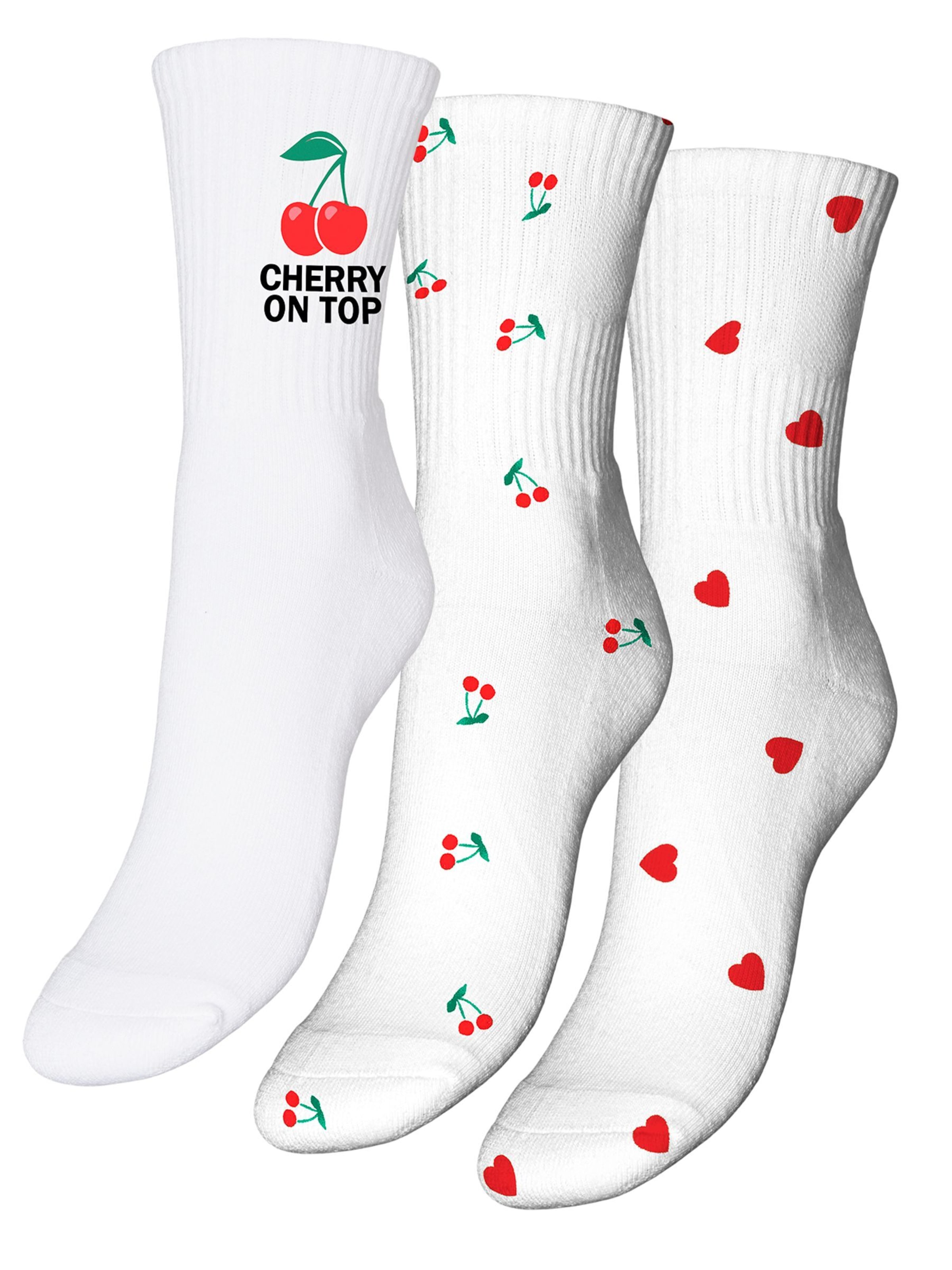 VERO MODA Socks 'VMMel' in White: front