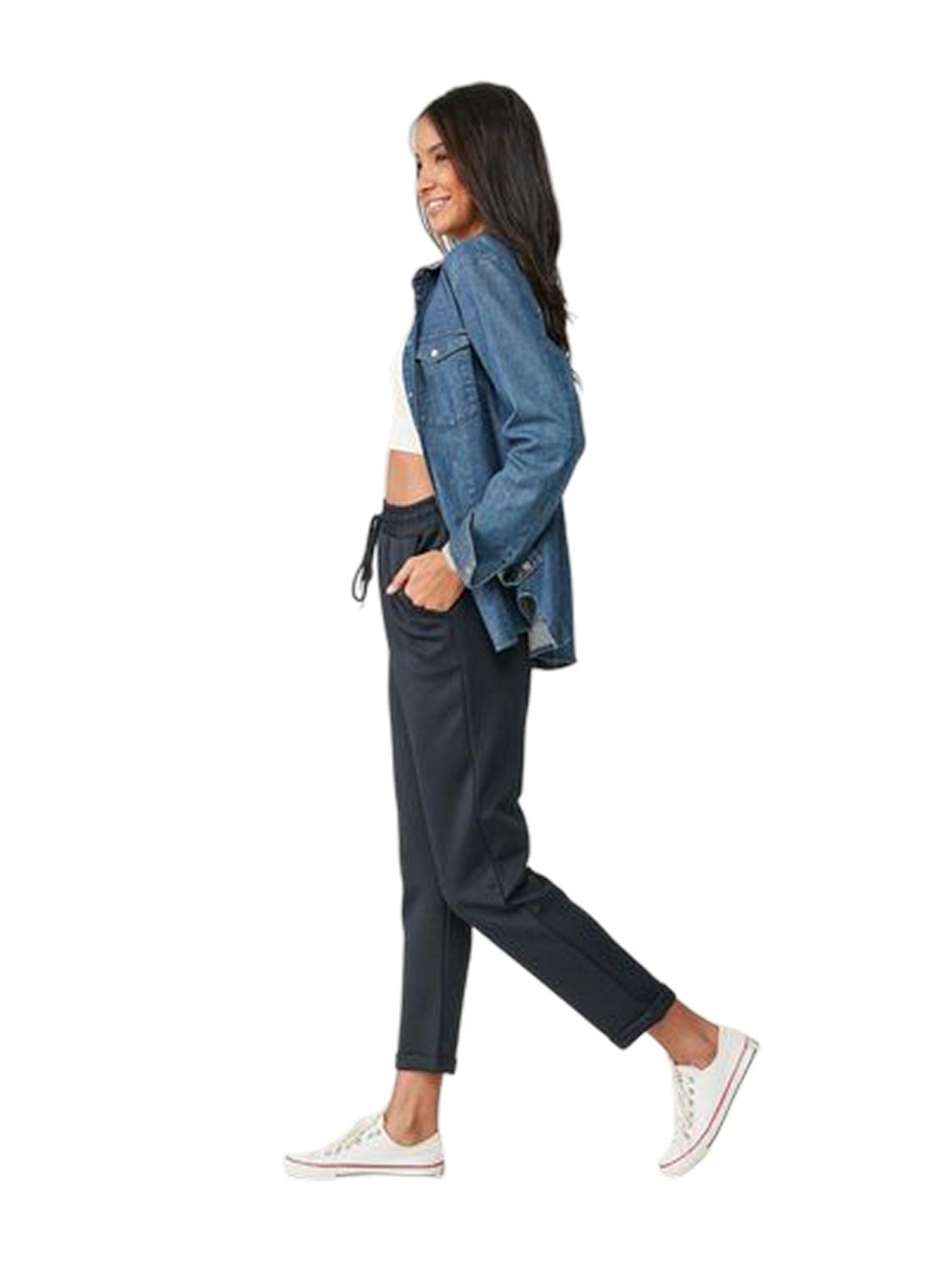 C&City Regular Broek in Blauw